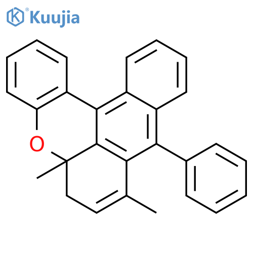 Naphtho[3,2,1-kl]xanthene, 5a,6-dihydro-5a,8-dimethyl-9-phenyl- structure