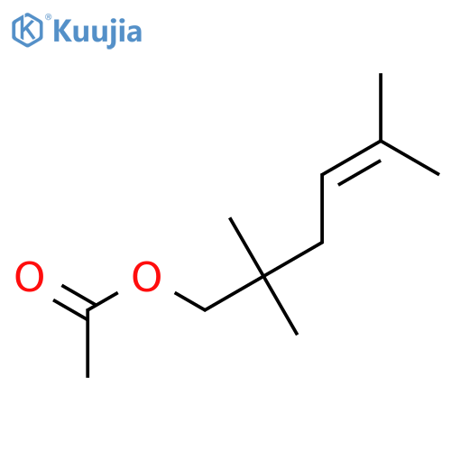 4-Hexen-1-ol,2,2,5-trimethyl-, 1-acetate structure