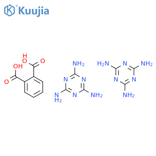phthalic acid, compound with 1,3,5-triazine-2,4,6-triamine (1:2) structure