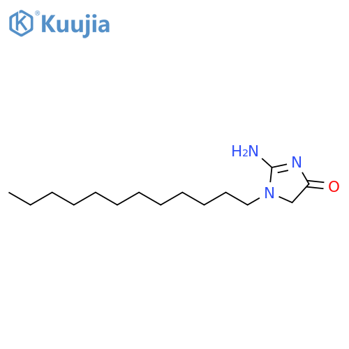 2-amino-1-dodecyl-5H-imidazol-4-one structure