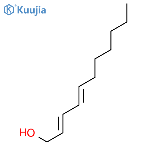 (2E,4E)-undeca-2,4-dienol structure