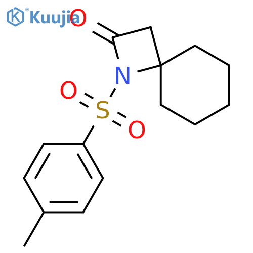 1-Azaspiro[3.5]nonan-2-one, 1-[(4-methylphenyl)sulfonyl]- structure