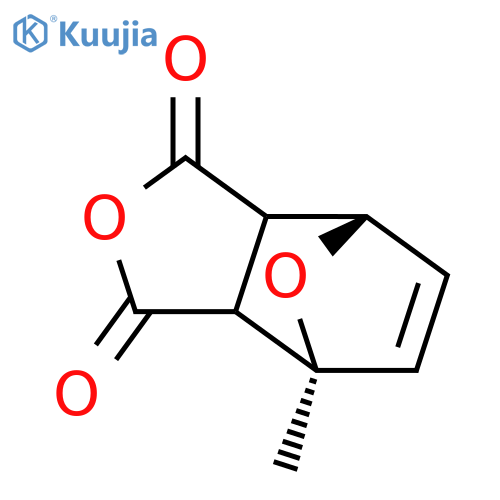 (3aR,4S,7R,7aS)-rel-3a,4,7,7a-Tetrahydro-4-methyl-4,7-epoxyisobenzofuran-1,3-dione structure