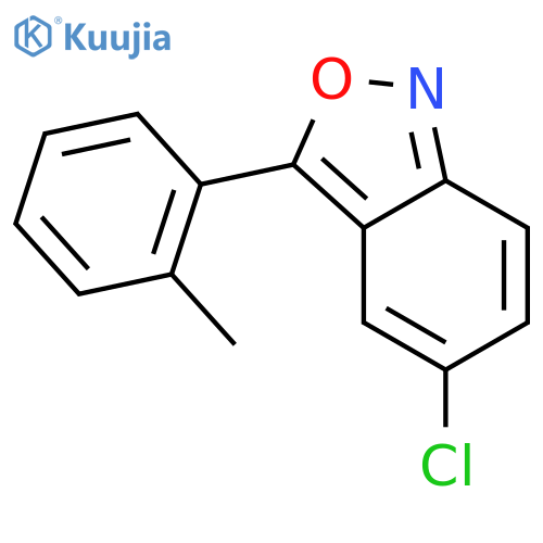 5-Chloro-3-(o-tolyl)benzo[c]isoxazole structure