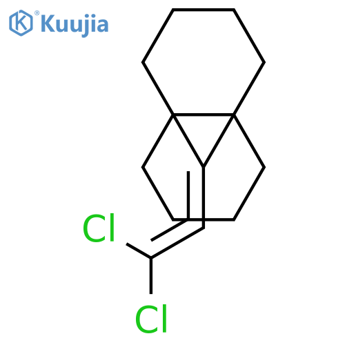 4a,8a-Methanonaphthalene, 9-(dichloroethenylidene)octahydro- structure