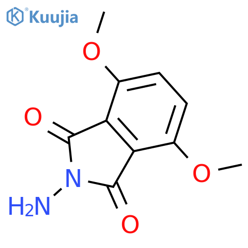 1H-Isoindole-1,3(2H)-dione, 2-amino-4,7-dimethoxy- structure