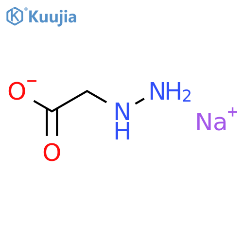 Sodium 2-Hydrazinylacetate structure