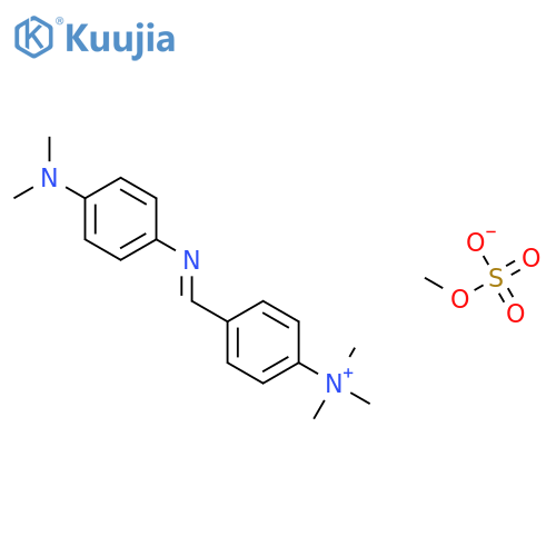 [4-[(4-dimethylaminophenyl)iminomethyl]phenyl]-trimethyl-azanium; sulfonatooxymethane structure