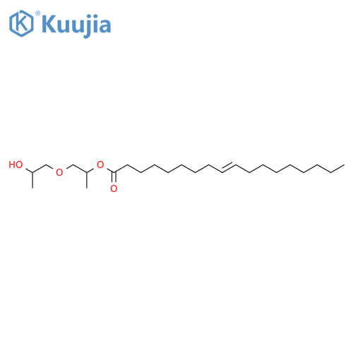 9-Octadecenoic acid(9Z)-, 2-(2-hydroxypropoxy)-1-methylethyl ester (9CI) structure