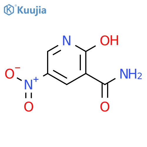 5-nitro-2-oxo-1,2-dihydropyridine-3-carboxamide structure