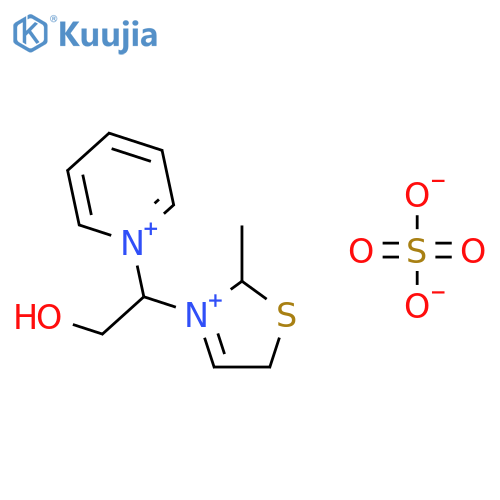3-(alpha-(Hydroxymethyl)benzyl)-2-iminiothiazolidinium sulphate structure