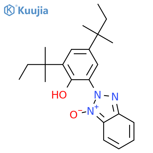 2-(2H-Benzotriazol-2-yl)-4,6-bis(tert-pentyl)phenoln-oxide structure