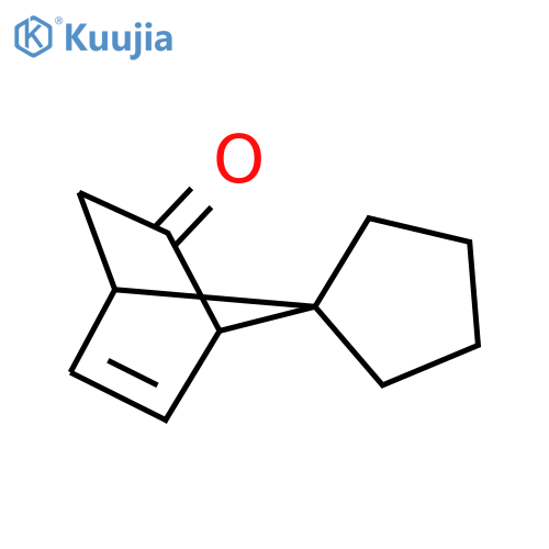 Spiro[bicyclo[2.2.1]hept-5-ene-7,1'-cyclopentan]-2-one structure