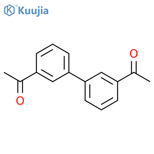 Ethanone, 1,1'-[1,1'-biphenyl]-3,3'-diylbis- structure