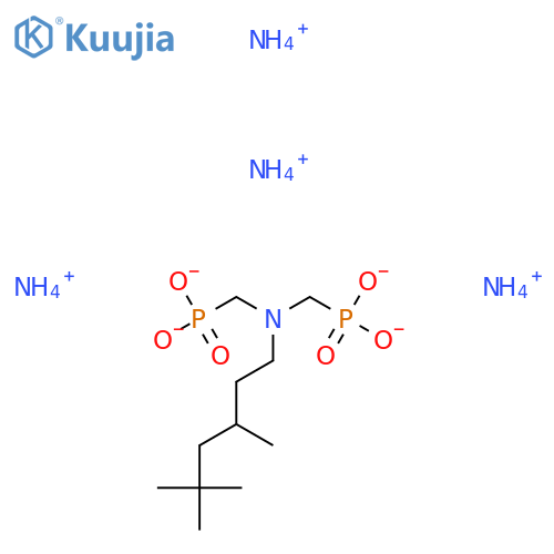 Tetraammonium [[(3,5,5-trimethylhexyl)imino]bis(methylene)]diphosphonate structure