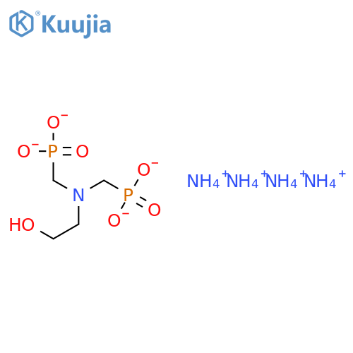 Phosphonic acid,P,P'-[[(2-hydroxyethyl)imino]bis(methylene)]bis-, ammonium salt (1:?) structure