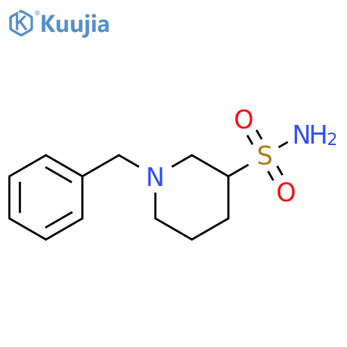 3-Piperidinesulfonamide, 1-(phenylmethyl)- structure