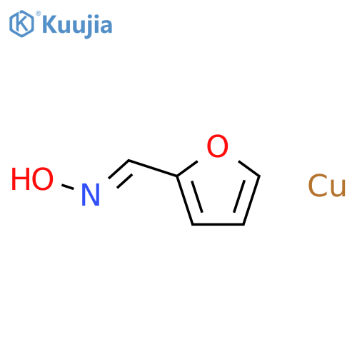 Copper;n-(furan-2-ylmethylidene)hydroxylamine structure