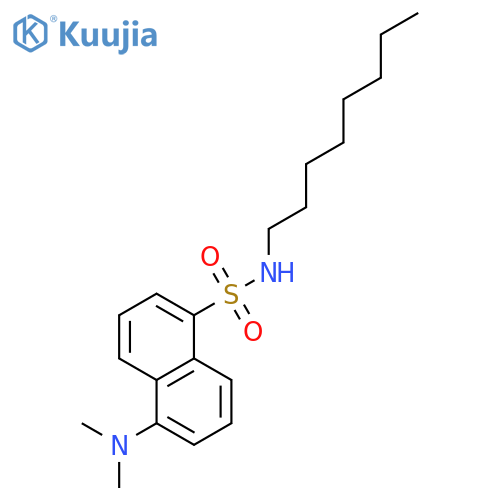 1-Naphthalenesulfonamide, 5-(dimethylamino)-N-octyl- structure