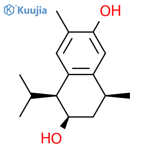 1,3,5-Cadinatriene-3,8-diol structure