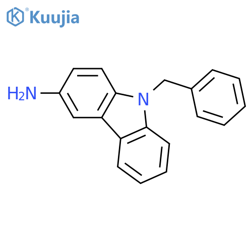 9H-Carbazol-3-amine, 9-(phenylmethyl)- structure