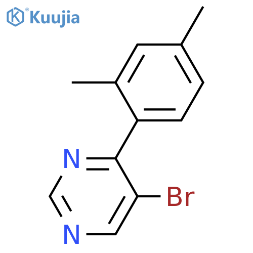 5-Bromo-4-(2,4-dimethylphenyl)pyrimidine structure