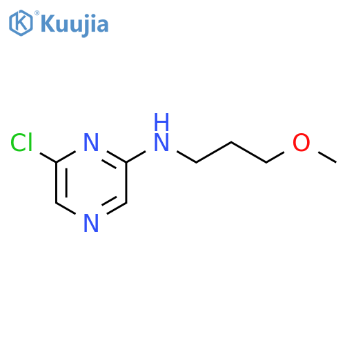 2-Chloro-6-(3-methoxypropylamino)pyrazine structure