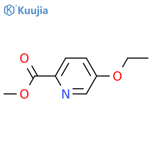 Methyl 5-ethoxypicolinate structure