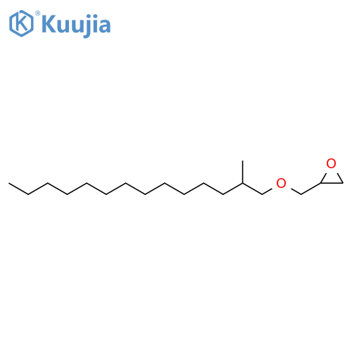 Oxirane,2-[[(2-methyltetradecyl)oxy]methyl]- structure