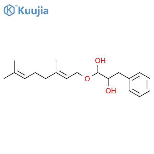 1,2-Propanediol,1-[(3,7-dimethyl-2,6-octadien-1-yl)oxy]-3-phenyl- structure