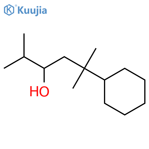 Cyclohexanepropanol, g,g-dimethyl-a-(1-methylethyl)- structure