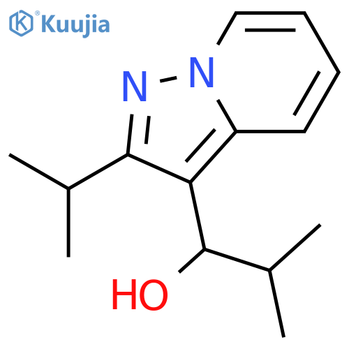 1-(2-Isopropyl-pyrazolo[1,5-a]pyridin-3-yl)-2-methyl-propan-1-ol structure