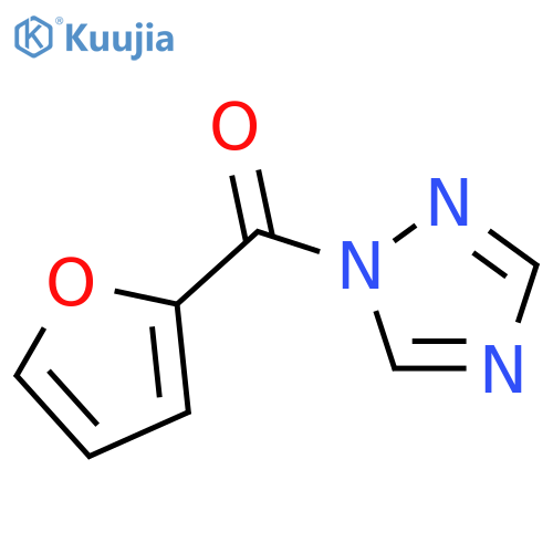 1H-1,2,4-Triazole, 1-(2-furanylcarbonyl)- structure