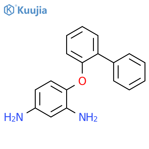 1,3-Benzenediamine, 4-([1,1'-biphenyl]-2-yloxy)- structure