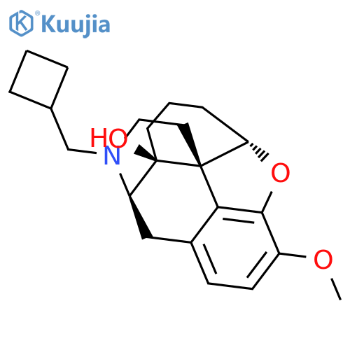 Morphinan-14-ol, 17-(cyclobutylmethyl)-4,5-epoxy-3-methoxy-, (5a)- structure