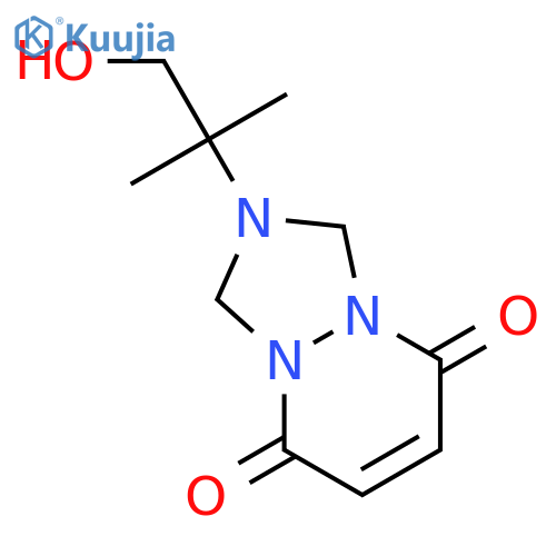 1H-[1,2,4]Triazolo[1,2-a]pyridazine-5,8-dione,2,3-dihydro-2-(2-hydroxy-1,1-dimethylethyl)- structure