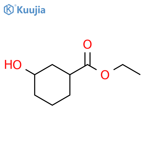 Ethyl 3-hydroxycyclohexanecarboxylate structure