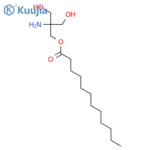 2-Amino-3-hydroxy-2-(hydroxymethyl)propyl dodecanoate structure