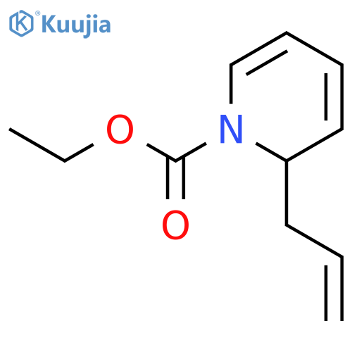 1(2H)-Pyridinecarboxylic acid, 2-(2-propenyl)-, ethyl ester structure