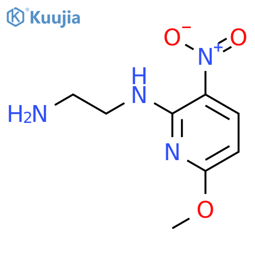 1,2-Ethanediamine,N1-(6-methoxy-3-nitro-2-pyridinyl)- structure