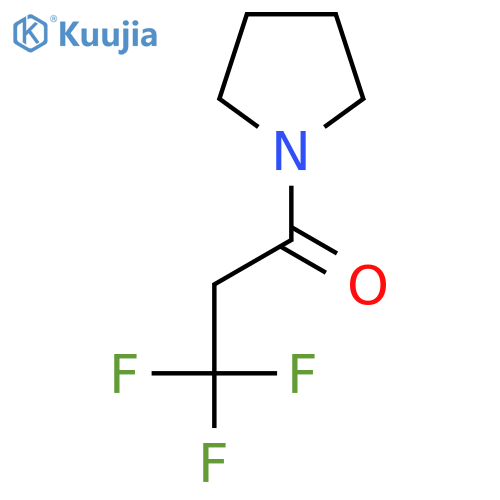 3,3,3-Trifluoro-1-pyrrolidin-1-ylpropan-1-one structure