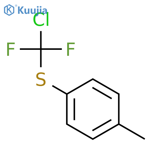 Benzene, 1-[(chlorodifluoromethyl)thio]-4-methyl- structure