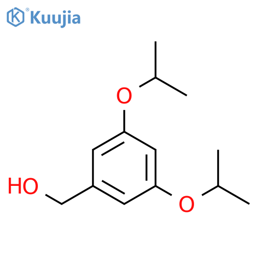 (3,5-Diisopropoxyphenyl)methanol structure