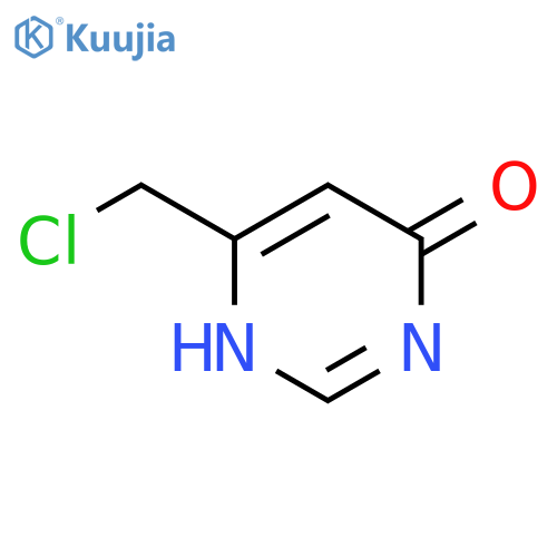 6-(chloromethyl)pyrimidin-4-ol structure