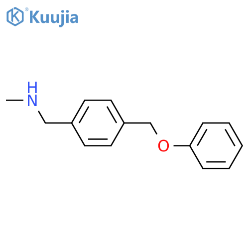 N-Methyl-4-(phenoxymethyl)benzylamine structure