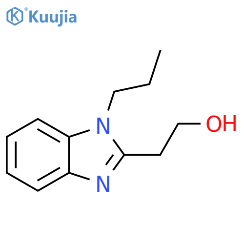 2-(1-propyl-1H-1,3-benzodiazol-2-yl)ethan-1-ol structure