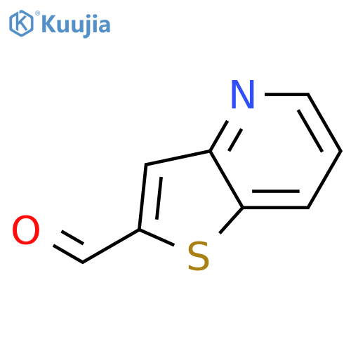 Thieno[3,2-b]pyridine-2-carboxaldehyde structure