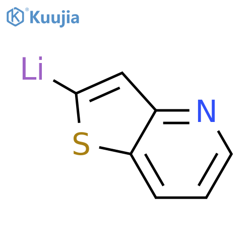 Lithium, thieno[3,2-b]pyridin-2-yl- structure