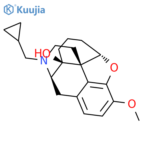 Morphinan-14-ol, 17-(cyclopropylmethyl)-4,5-epoxy-3-methoxy-, (5a)- structure