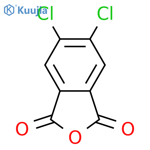 4,5-Dichlorophthalic anhydride structure